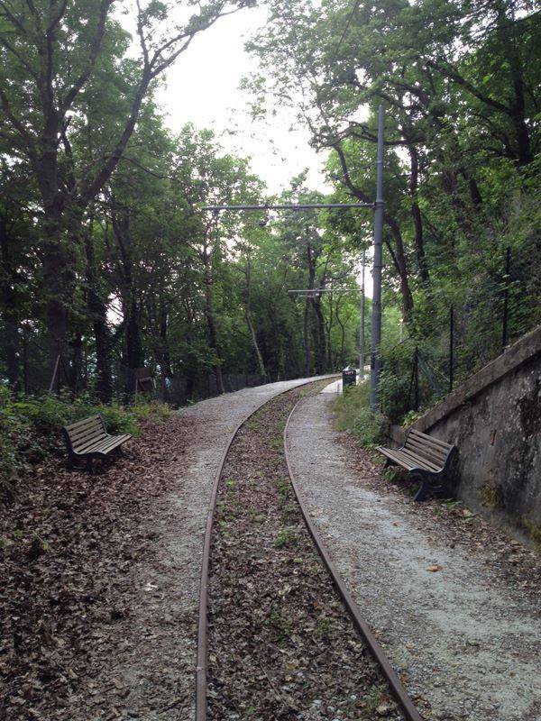 Sentiero della vecchia ferrovia a San Marino